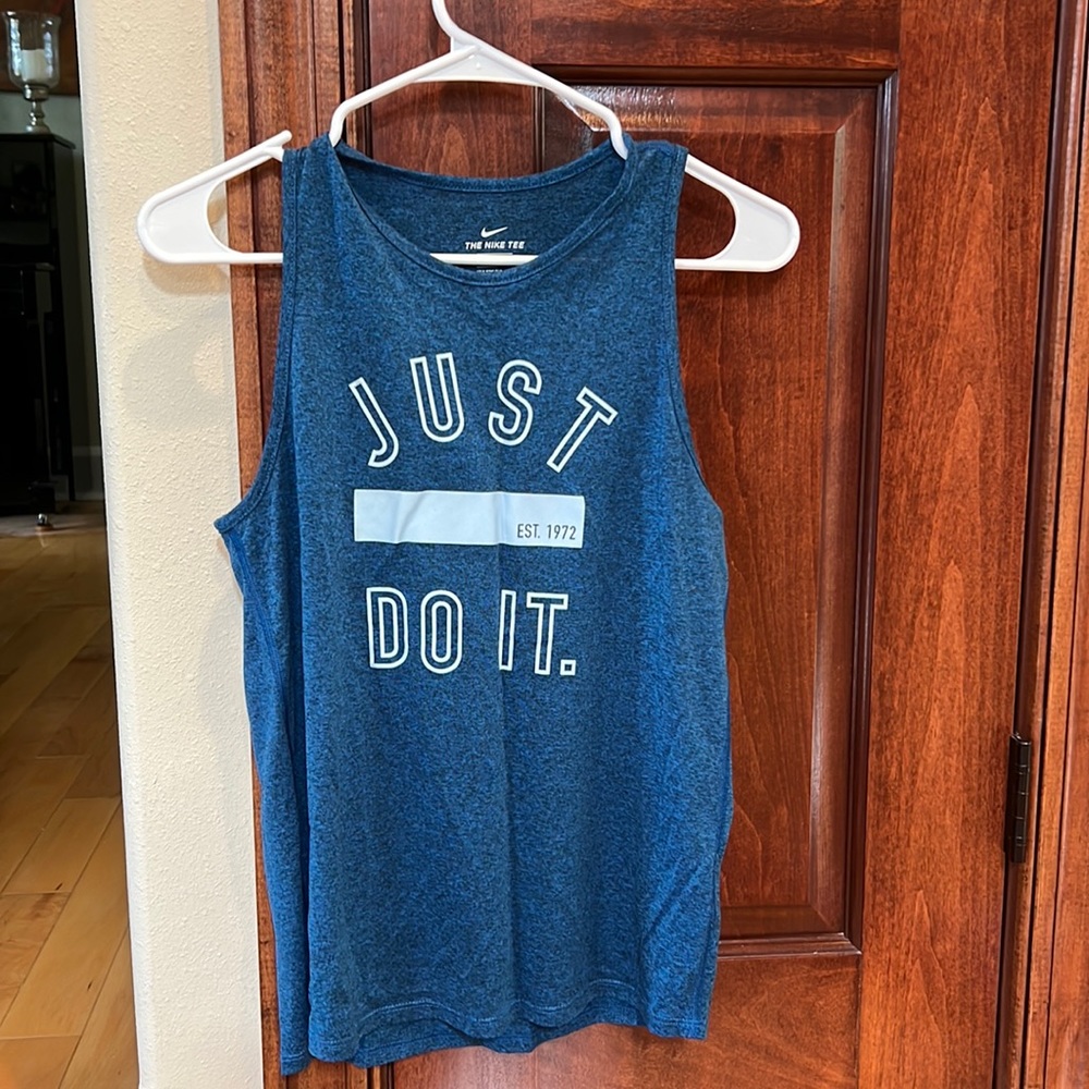 XS Blue Nike tank top